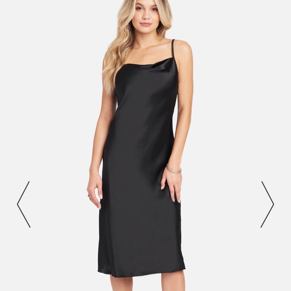 Bebe Cowl Neck Dress